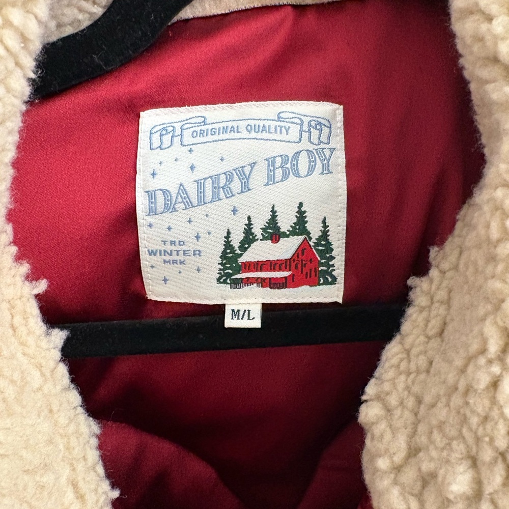 Dairy Boy Western Puffer Jacket - Picture 3 of 5